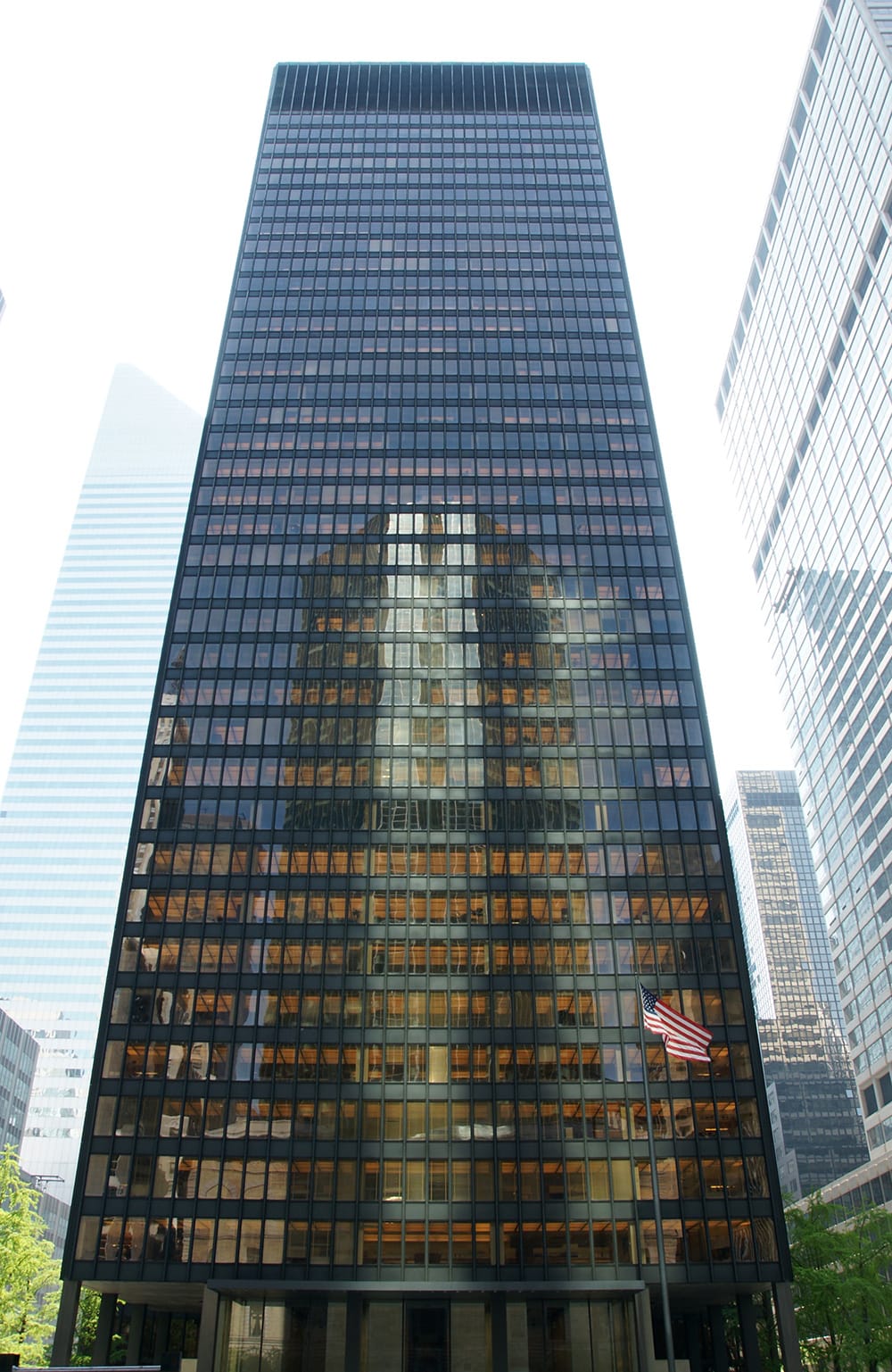 The Seagram building, NY